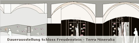 Dauerausstellung Schloss Freudenstein - Terra Mineralia
